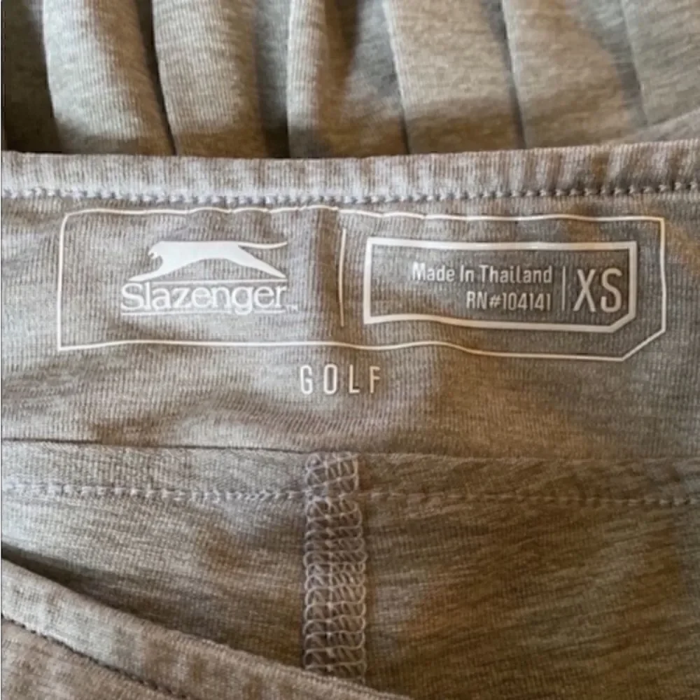 Slazenger Pleat Back Golf Skort Gray EUC XS